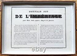 C. 1860 JEU ANCIEN DE COLLECTION L'IMPERIALE COQUERET WATILLIAUX XIXe 19e