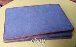 C. 1870 Tres Rares Cartons De Jeu Ancien Loto Zoologique Narcon