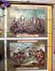 C. 1900 Rare Grand Jeu Ancien Puzzle Tableaux Militaires Militaria 45 X 33