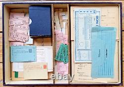 C. 1910 RARE JEU ANCIEN DE BURALISTE DES POSTES ET TELEGRAPHES JJF Facteur