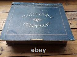 C. 1920 TRES GRAND JEU ANCIEN INSTRUCTEUR ELECTRIQUE Questions réponses