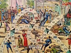 C. 1922 GRAND JEU ANCIEN JEU DU SKATING RINK Léon SAUSSINE