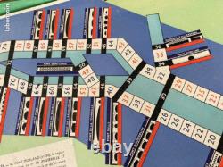 C. 1930 TRES RARE ANCIEN JEU LES PONTS DE PARIS Traversée de Paris à la nage