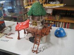 Ca505 Les Schtroumpfs Le Moulin A Vent 1981 Boite Schleich Peyo