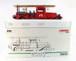 Camion POMPIER MARKLIN 19034 / jouet ancien antique toy