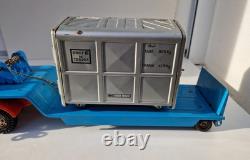 Camion Simca Cargo porte container SNCF Joustra jouet ancien en tôle