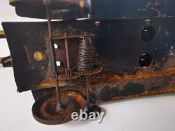 Camion de pompier miniature Jep vintage Rare, moteur fonctionnel