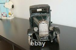 Camion plateau 1930 Citroen C4 original 43cm jouet mécanique ancien en tole