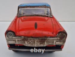 Camionnette avec caméra Joustra jouet ancien en tôle