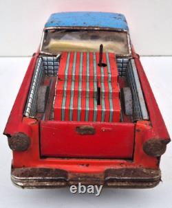 Camionnette avec caméra Joustra jouet ancien en tôle