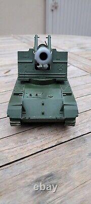 Canon jouet automouvant BRITAINS de 155 mm (ref. 2175) avec capacité de tir 1959