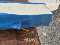 Canot Mecanique Jep 915 Le Ruban Bleu Fonctionnel, Etat D'usage Correct