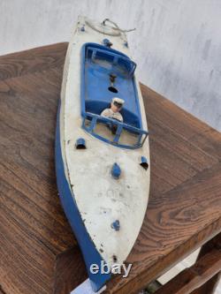Canot Mecanique Jep 915 Le Ruban Bleu Fonctionnel, Etat D'usage Correct