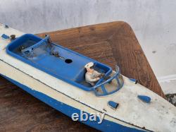 Canot Mecanique Jep 915 Le Ruban Bleu Fonctionnel, Etat D'usage Correct