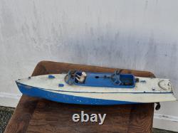Canot Mecanique Jep 915 Le Ruban Bleu Fonctionnel, Etat D'usage Correct