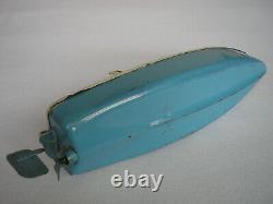 Canot mécanique en tôle JEP 2 (bleu) 1950