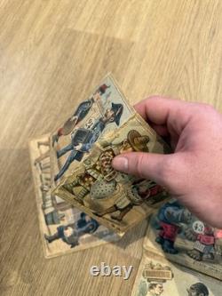 Cartons De Loto Articulés Comique Ancien