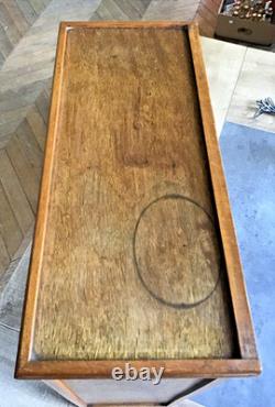 Charmant ancien meuble Art Déco avec miroir Poupée 52x39x16 cm TBE