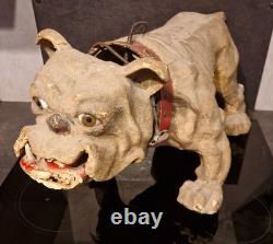 Chien Automate Jouet Ancien Roullet & Decamps 1880 Carton Bouilli