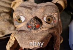 Chien Automate Jouet Ancien Roullet & Decamps 1880 Carton Bouilli