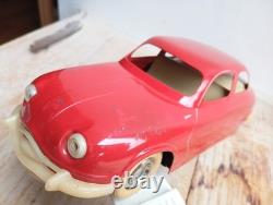 Cij Rare Panhard Dyna 54 Rouge En Tole Mecanisme A Friction