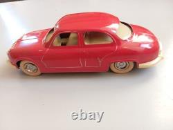 Cij Rare Panhard Dyna 54 Rouge En Tole Mecanisme A Friction