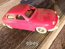 Cij Rare Panhard Dyna 54 Rouge En Tole Mecanisme A Friction