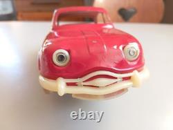 Cij Rare Panhard Dyna 54 Rouge En Tole Mecanisme A Friction