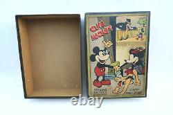 Cine Mickey Tres belle Boite Originale Jouet Ancien Walt Disney circa 1930