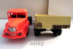 Clairbois Camion Unic Izoard Semi Remorque 56Cm Bois et Plastique France 1960