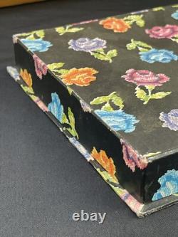 Coffret Ancien de 2 Jeux de Cartes Grimaud et 4 Cendriers Opaline Bleue Vertadec