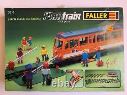 Coffret Collector Playtrain Faller 3616 Sncf Paris Vintage Orange