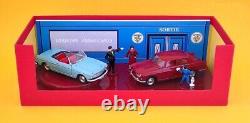 Coffret Dinky Toys Peugeot 404 concessionnaire cabriolet berline série limitée