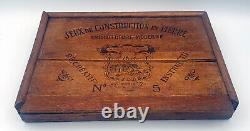 Coffret Jeu de Construction en Pierre Cahiers de Modèles Le Castor 1880