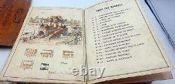 Coffret Jeu de Construction en Pierre Cahiers de Modèles Le Castor 1880