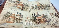 Coffret Jeu de Construction en Pierre Cahiers de Modèles Le Castor 1880