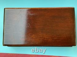 Coffret Quadrille En Acajou 19 Siècle