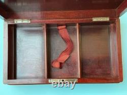 Coffret Quadrille En Acajou 19 Siècle