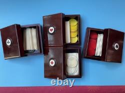 Coffret Quadrille En Acajou 19 Siècle