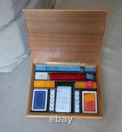 Coffret de jeu ancien TAROT / Poker / Dés Héroun Complet avec jetons et