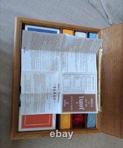 Coffret de jeu ancien TAROT / Poker / Dés Héroun Complet avec jetons et