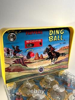 Collection Flipper Garnier Electrique Ding Ball France Jouet Vintage Années 70