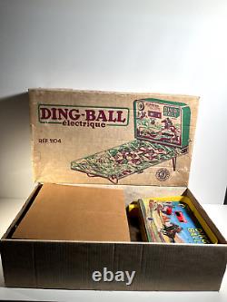 Collection Flipper Garnier Electrique Ding Ball France Jouet Vintage Années 70