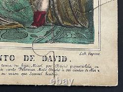 Collection puzzle XIXe mariage de David Bible jeu Paris Agustoni Vayron Judaica