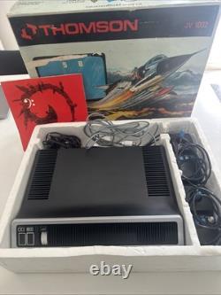 Console Vintage Thomson JV 1002 boite notice fonctionne Complet Tbe