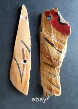 Coq Masque Ancien Adulte Téte Entiére Carton Peint circa 1900 Rooster