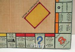 Curiosité Jeu de Monopoly Réalisé à la Main Jeu Ancien Prototype 1935-40