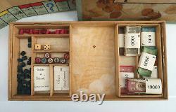 Curiosité Jeu de Monopoly Réalisé à la Main Jeu Ancien Prototype 1935-40