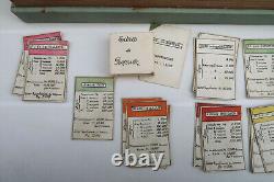 Curiosité Jeu de Monopoly Réalisé à la Main Jeu Ancien Prototype 1935-40