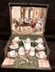 Dinette Ancienne En Porcelaine Mon Gouter Dans Son Coffret Complet 1900